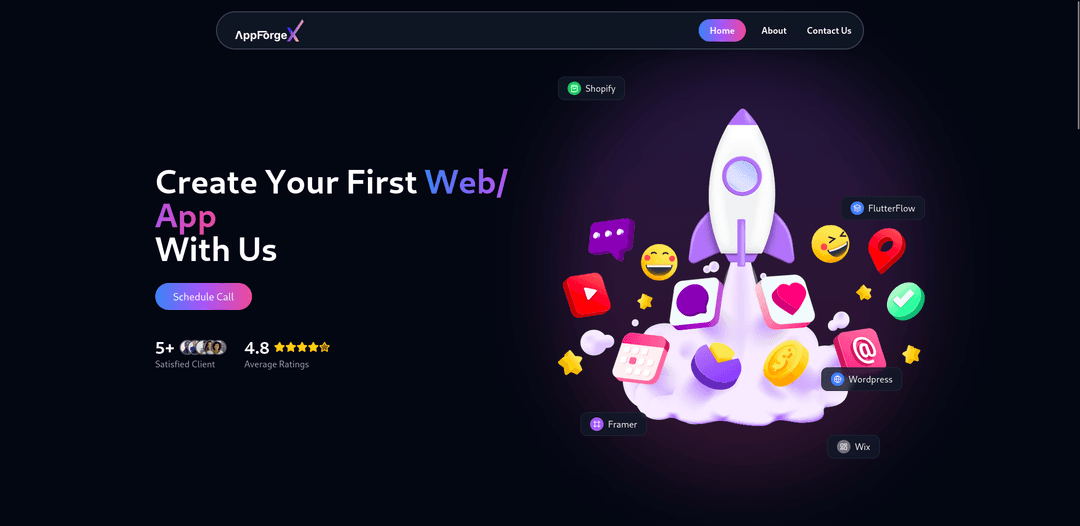 AppforgeX Website
